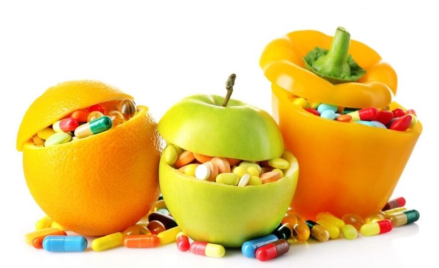 L'efficacité des vitamines dans les légumes et les fruits