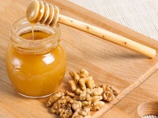 Puissance des noix et du miel